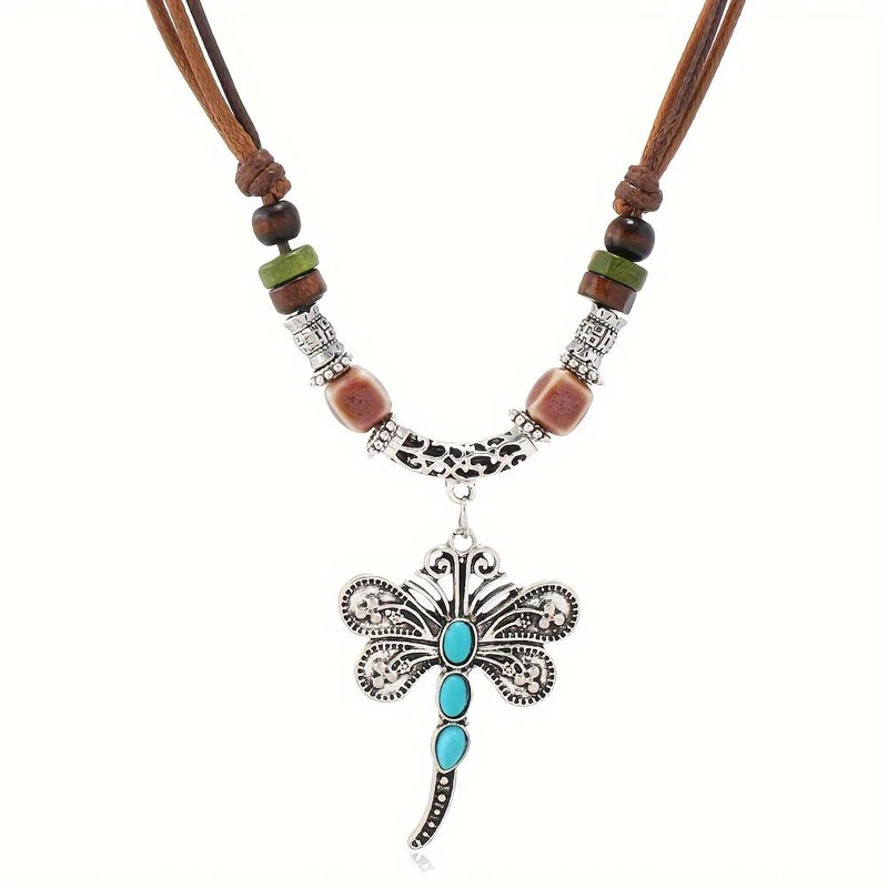 Collier Pendentif Bohème Vintage