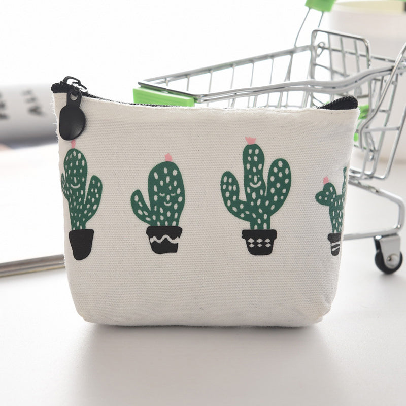 Porte-Monnaie À Motif Cactus