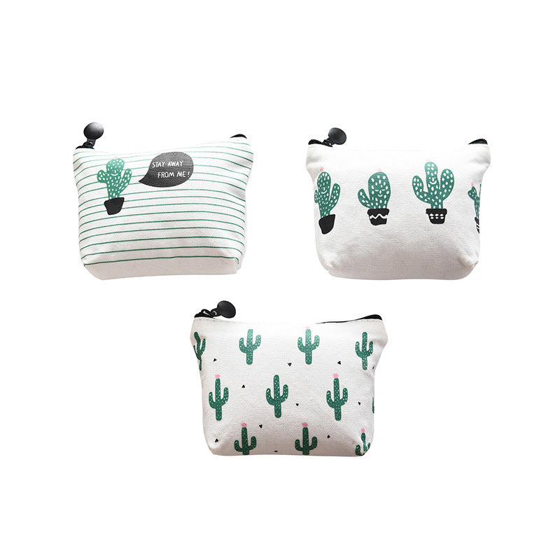 Porte-Monnaie À Motif Cactus