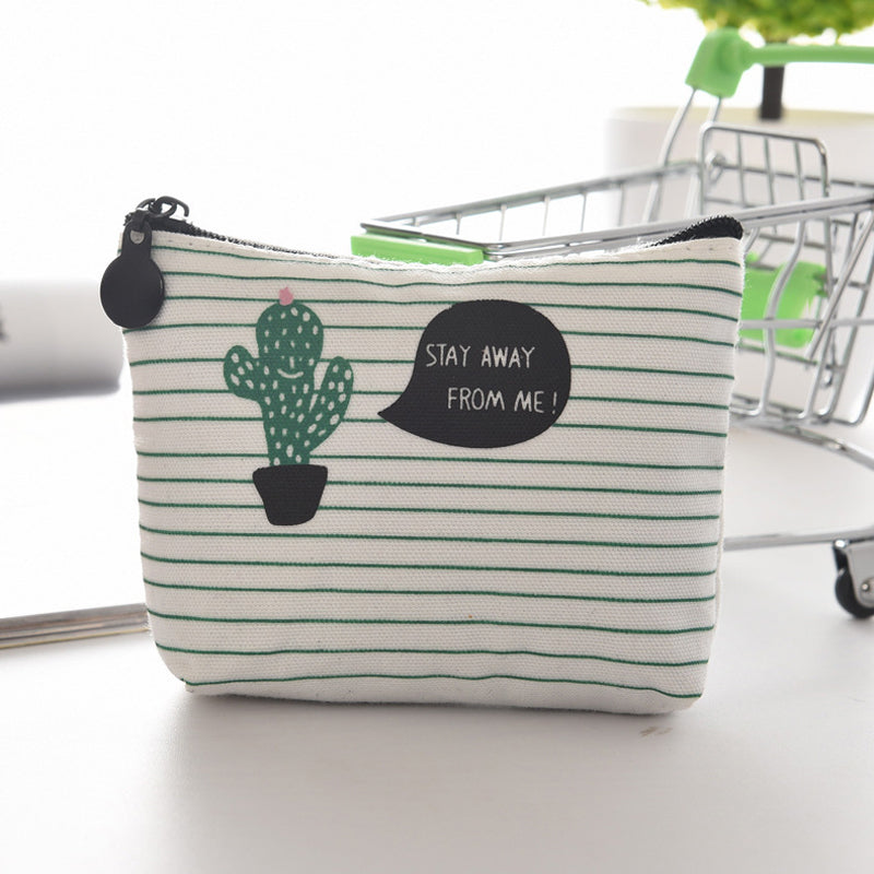 Porte-Monnaie À Motif Cactus