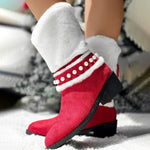 Bottes De Neige Chaudes En Peluche