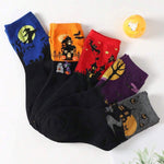 Lot De 5 Paires De Chaussettes D'Halloween