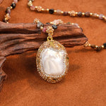 Collier Pendentif Bohème Vintage