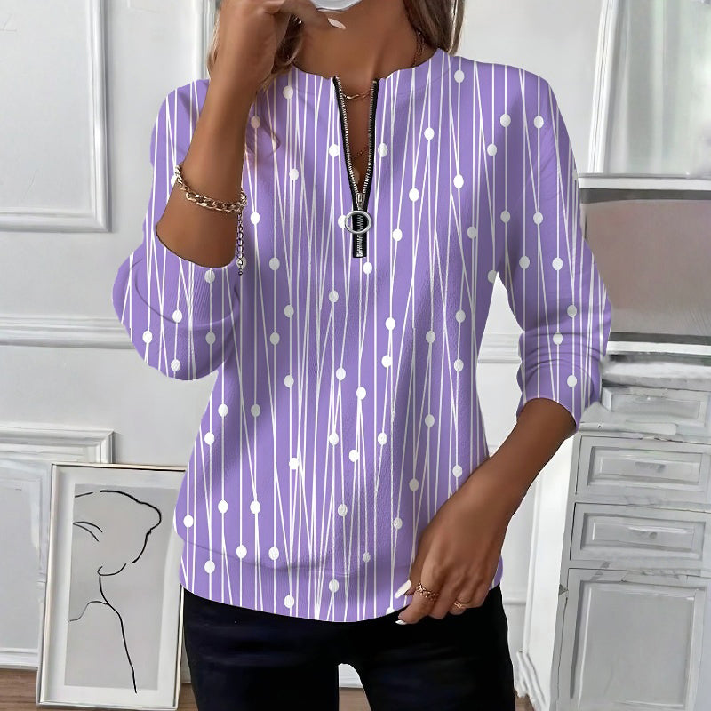 【Manches Longues】Sweat-Shirt Vintage Décontracté