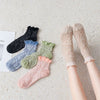 Lot De 5 Paires De Chaussettes Fleuries