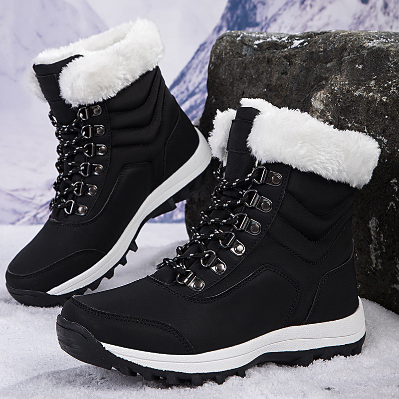 Bottes De Neige Chaudes En Peluche