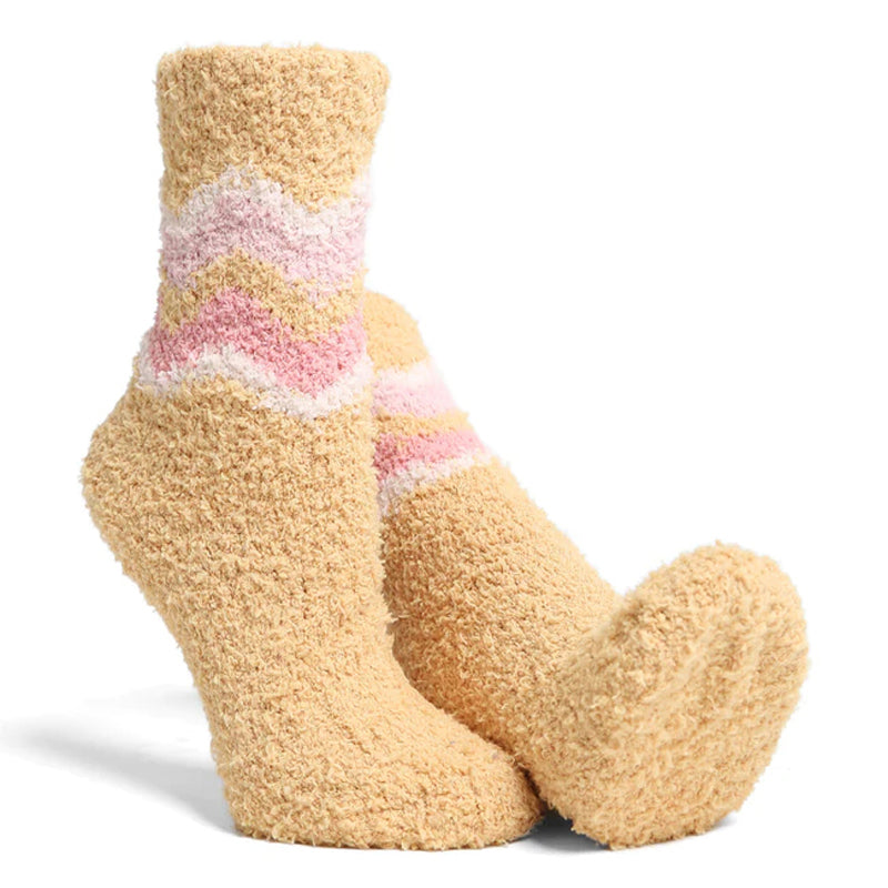 Chaussettes Chaudes En Peluche