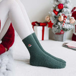 Chaussettes De Noël Chaudes En Peluche