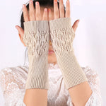 Gants Chauds De Couleur Unie