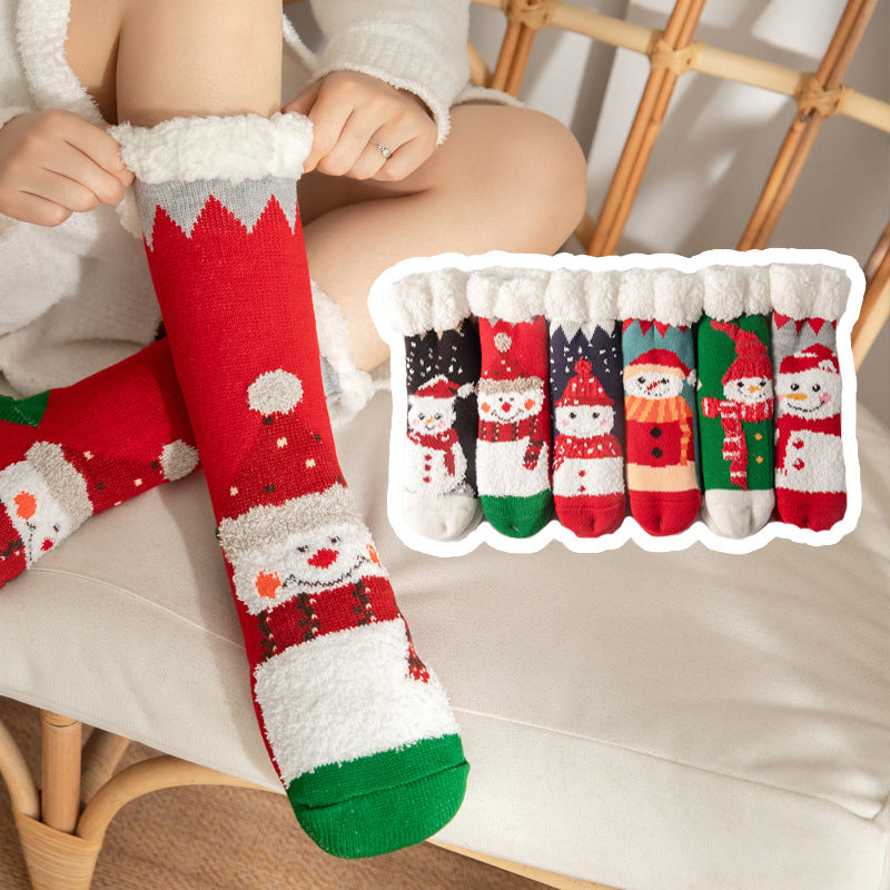 Chaussettes De Noël Chaudes