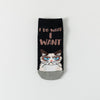 Chaussettes Créatives À Imprimé Chat