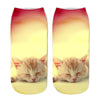 Chaussettes Créatives À Imprimé Chat