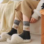 Chaussettes Chaudes Motif Chiots