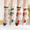 Chaussettes Fleuries Respirantes