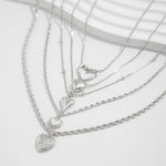 Ensemble De Collier Pendentif Coeur