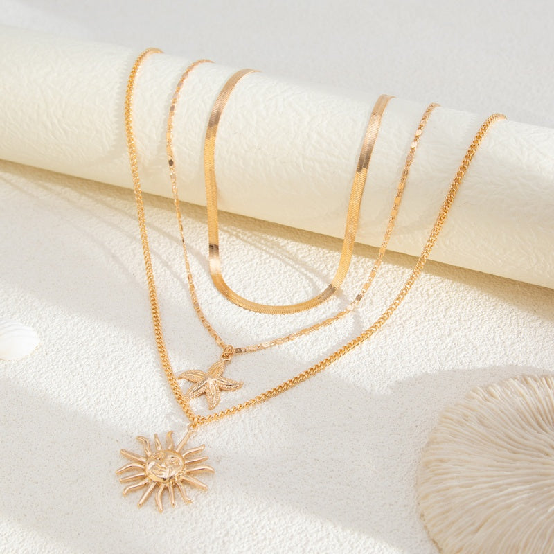 Collier Pendentif Bohème Vintage