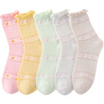Chaussettes Fleuries Respirantes