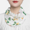 Écharpe En Dentelle À Motif Floral