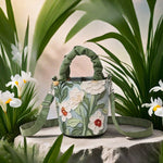 Sac À Motif Fleuri Vintage