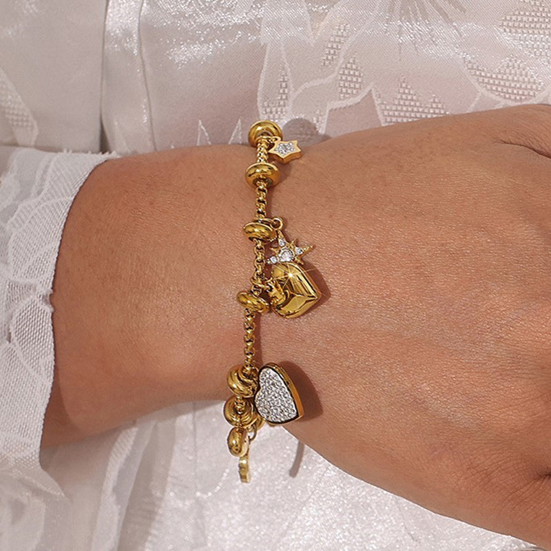 Bracelet Coeur Bohème