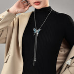 Collier Papillon Vintage