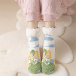 Chaussettes Chaudes En Peluche