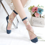 Chaussettes Fleuries Respirantes