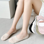Chaussettes Respirantes De Couleur Unie