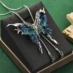 Collier Papillon Vintage