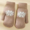 Gants Chauds Flocon De Neige