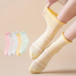 Chaussettes Fleuries Respirantes