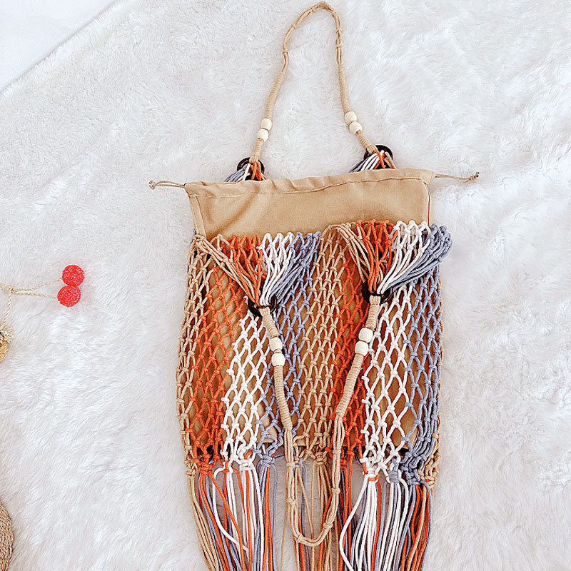 Sac En Paille Style Plage