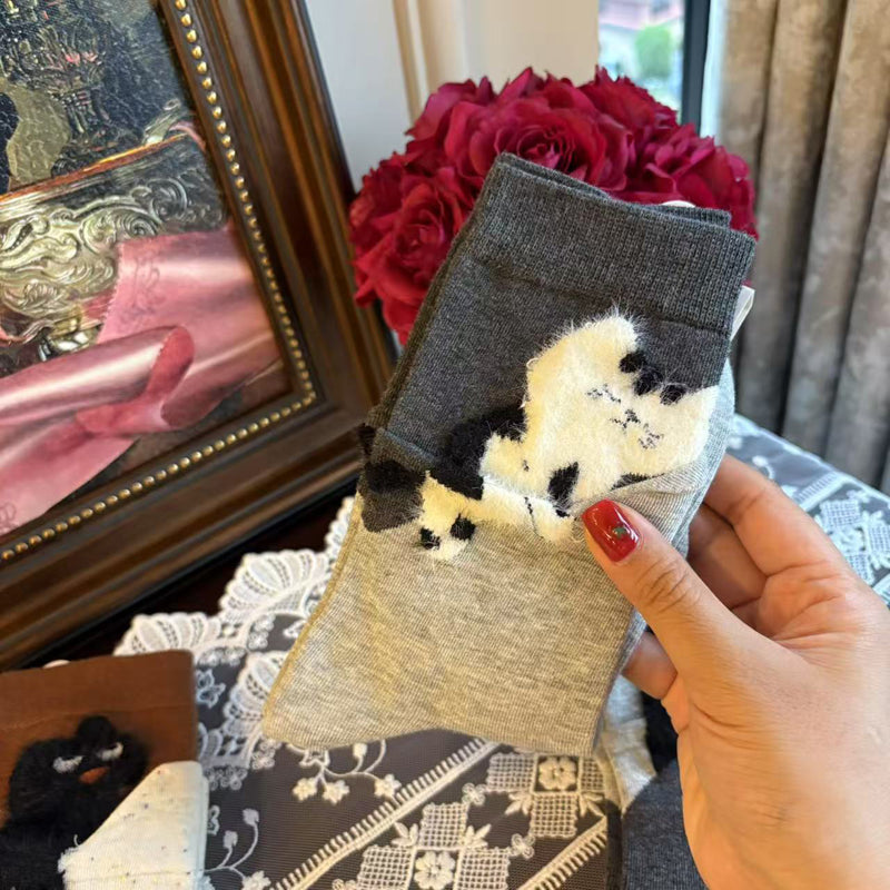 Chaussettes De Chat De Dessin Animé