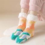 Chaussettes Chaudes En Peluche