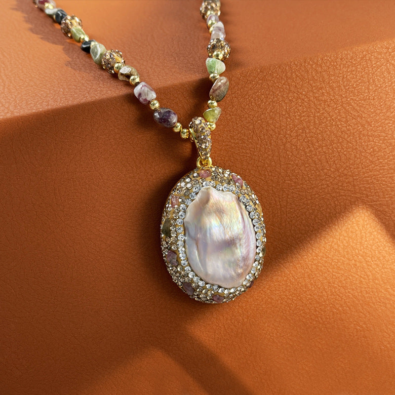 Collier Pendentif Bohème Vintage