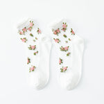 Chaussettes Fleuries Respirantes
