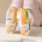 Chaussettes Chaudes En Peluche