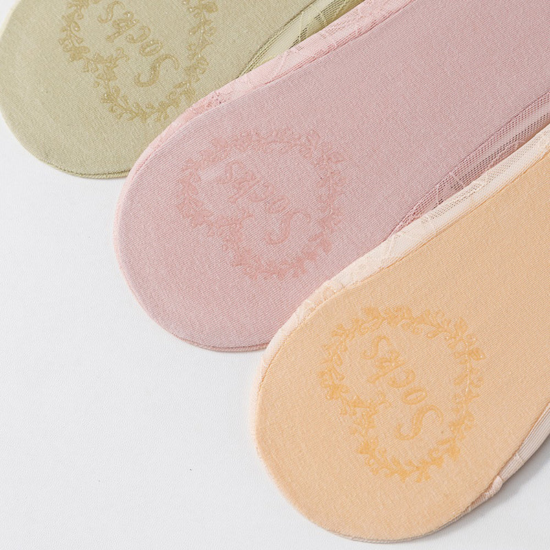 Chaussettes Respirantes En Dentelle
