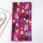 Chat De Dessin Animé Créatif Foulard