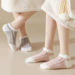 Chaussettes Chaudes En Peluche