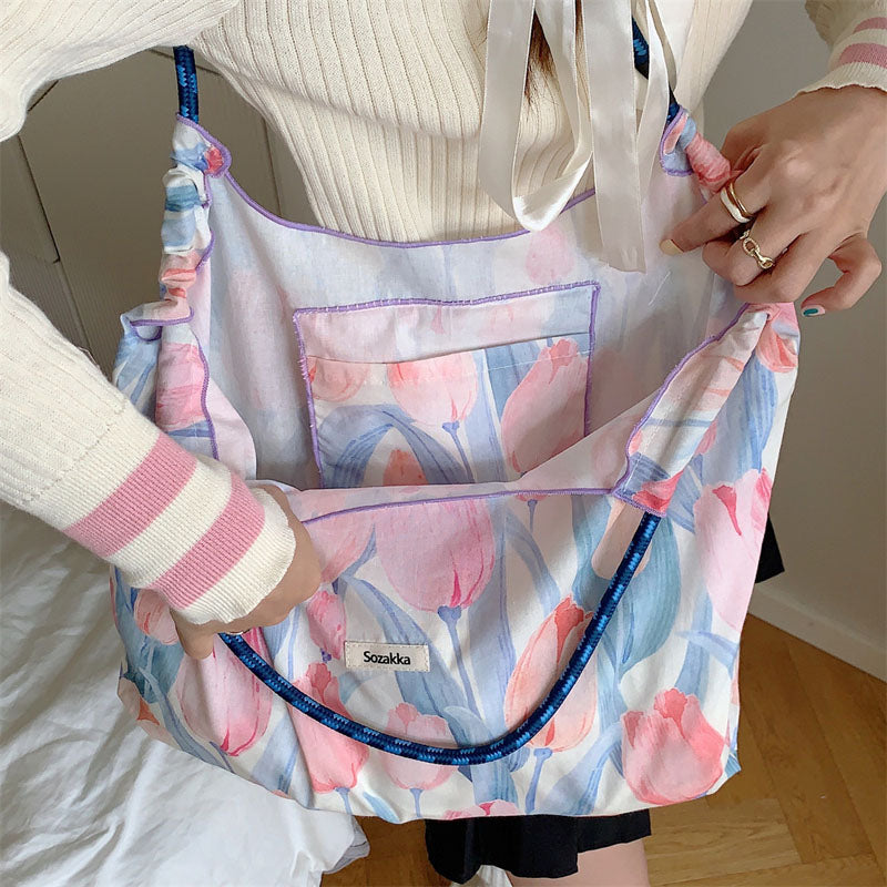 Sac Décontracté À Imprimé Floral