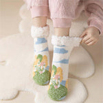 Chaussettes Chaudes En Peluche