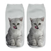 Chaussettes Créatives À Imprimé Chat