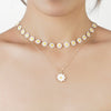 Collier Pendentif Marguerite