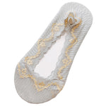 Chaussettes Respirantes En Dentelle