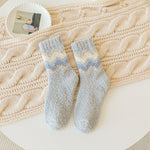 Chaussettes Chaudes En Peluche