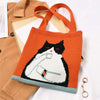 Sac Tricoté Chat De Dessin Animé