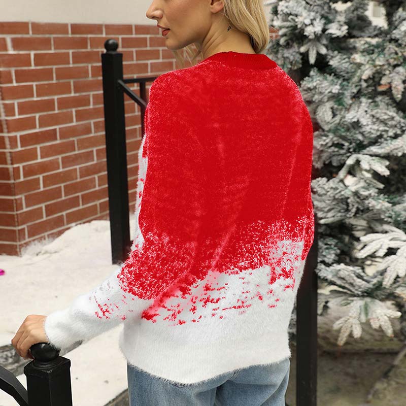 Pull En Tricot De Noël Décontracté