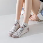 Chaussettes Créatives À Imprimé Chat