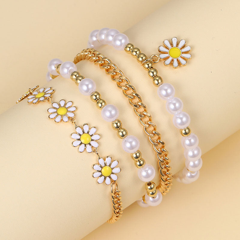 Ensemble De Bracelets Marguerite